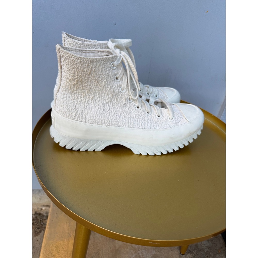 Converse Chuck Taylor All Star Lugged 2.0 Egret White Textured High Top A00876C